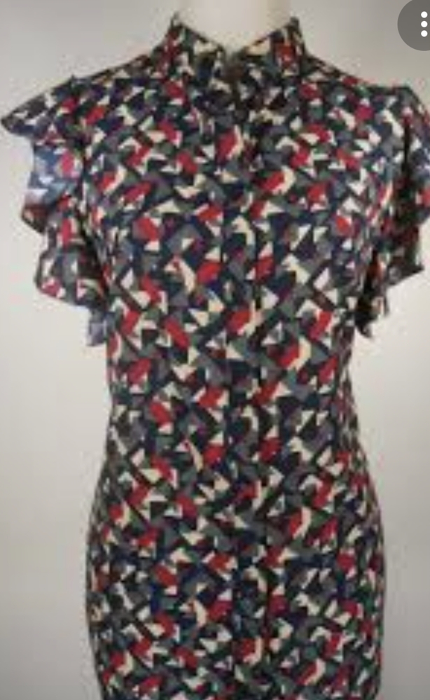 Ralph Lauren Geometric Design Blouse